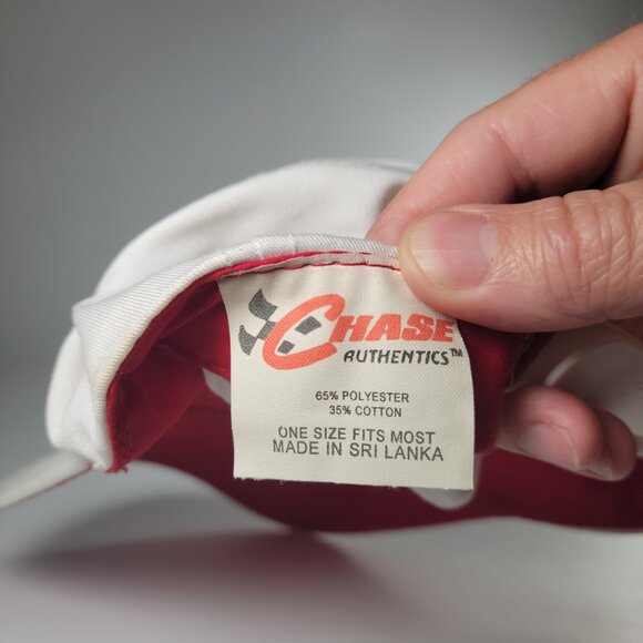 NASCAR DALE EARNHARDT JR. # 8 WHITE SNAPBACK HAT CAP by CHASE AUTHENTICS - Picture 3 of 9